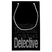 Detective Extraordinaire Klein Cadeauzakje (Achterkant)