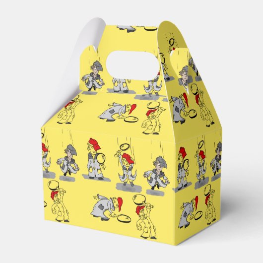 Detective Favor Box Bedankdoosjes (Voorkant Zijde)