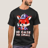 Detective Fox - Geen Hoesje Te Kleine Grappige Pix T-shirt (Voorkant)