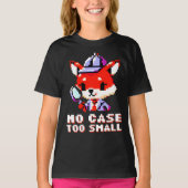 Detective Fox - Geen Hoesje Te Kleine Grappige Pix T-shirt (Voorkant)