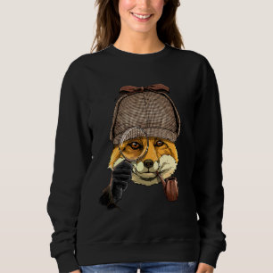 Detective Fox Spion Inspecteur Particulier Onderzo Trui
