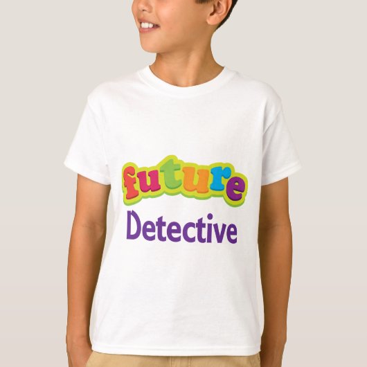 Detective (Future) Pacifier Gift T-shirt (Voorkant)