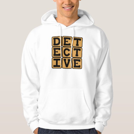 Detective, Hard-Boiled Speurder Hoodie (Voorkant)