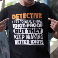 Detective Ik probeer dingen grappig te maken uitsp