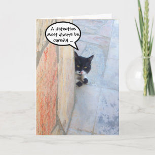 DETECTIVE KAT ACHTER DE STENEN MUUR / Vaderdag Kaart