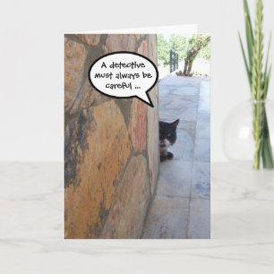 DETECTIVE KAT ACHTER DE STENEN MUUR / Vaderdag Kaart