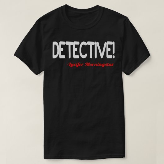 Detective Lucifer T-shirt (Design voorkant)