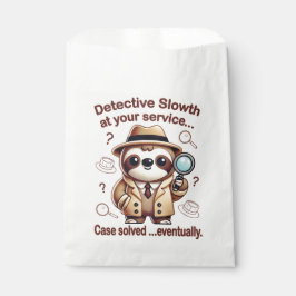 "Detective Luiaard" Luiaard Particulier Detectiveb Bedankzakje