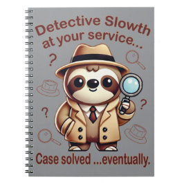"Detective Luiaard" Luiaard Particulier Detectiveb Notitieboek