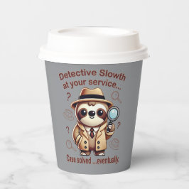 "Detective Luiaard" Luiaard Particulier Detectiveb Papieren Bekers