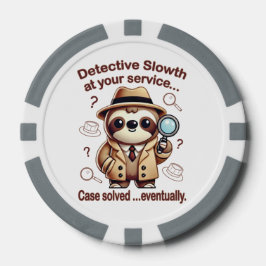 "Detective Luiaard" Luiaard Particulier Detectiveb Poker Chips