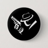 Detective Mobster Button 2 (Voorkant)