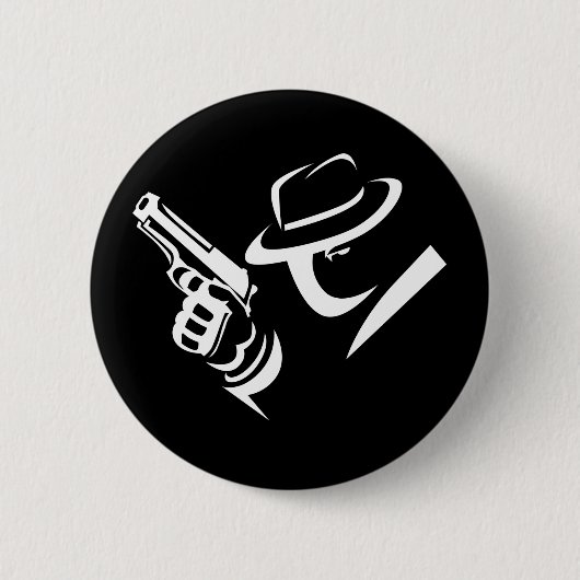 Detective Mobster Button 2 (Voorkant)