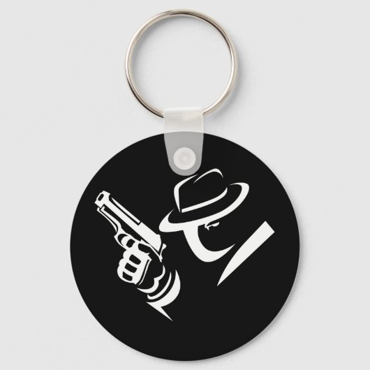 Detective Mobster Sleutelhanger 2 (Voorkant)