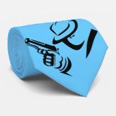 Detective Mobster Stropdas (Opgerold)