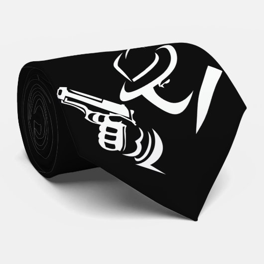 Detective Mobster Stropdas 2 (Opgerold)