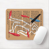 Detective mysterie schrijver muismat (Met muis)