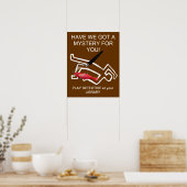 Detective romans poster (Keuken)