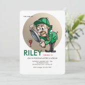 Detective Sherlock Uitnodiging (Staand voorkant)