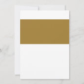 Detective Silhouette, moordmysterie Halloween Kaart (Achterkant)