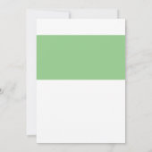 Detective Silhouette, moordmysterie Halloween Kaart (Achterkant)