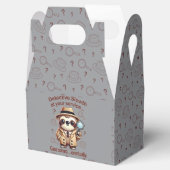 "Detective Sloth" Sloth Particulier Detective Bedankdoosjes (Geopend)