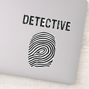 Detective, voor detective sticker