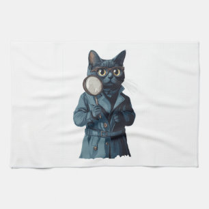 Detective Whiskers � Grappige Kat Mysterie Roman Theedoek