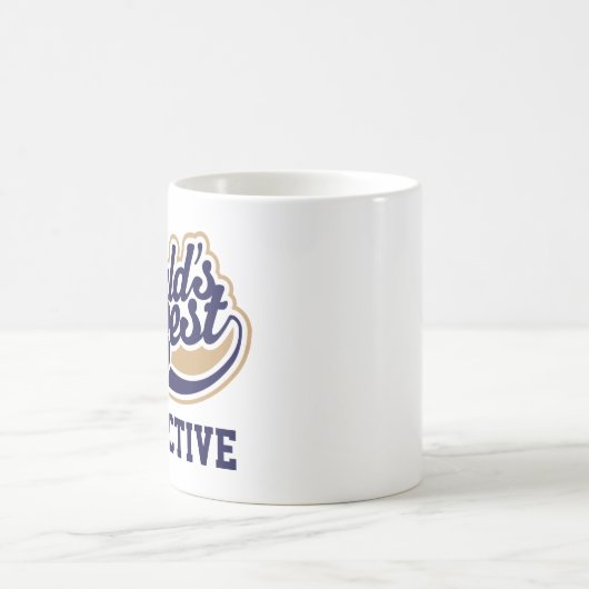 Detective Worlds Best Gift Koffiemok (Center)