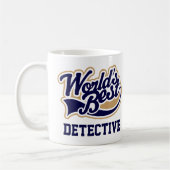 Detective Worlds Best Gift Koffiemok (Links)