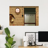 Detectivebureau Poster (Thuiskantoor)