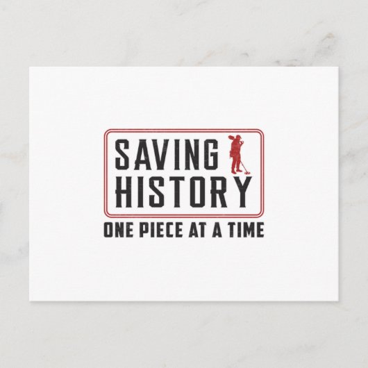 Detector Detectorist Metaal Detecteren Grappig ges Briefkaart (Voorkant)