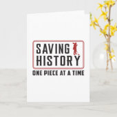 Detector Detectorist Metaal Detecteren Grappig ges Kaart (Gele Bloem)