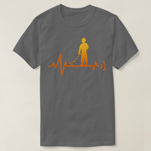 Detectoring metaaldetector t-shirt (Design voorkant)