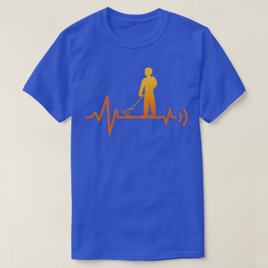 Detectoring metaaldetector t-shirt (Design voorkant)
