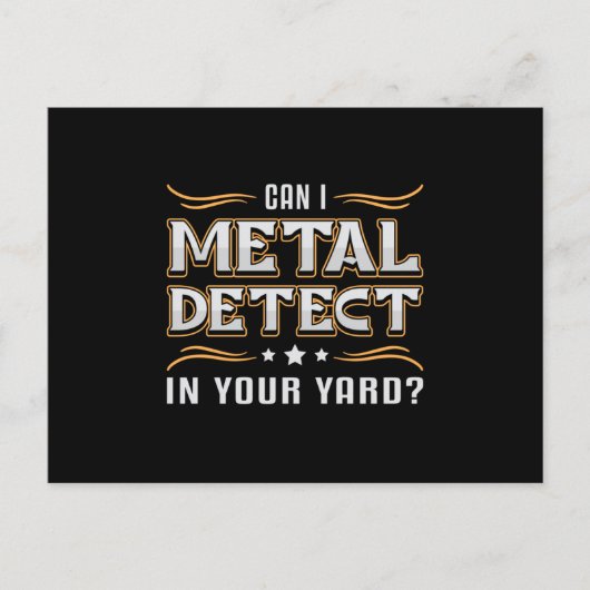 Detectorist Detector Metaal Detecteren Gift Idee Briefkaart (Voorkant)