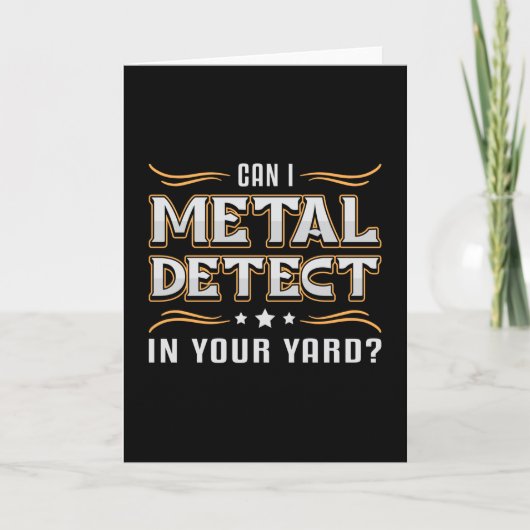 Detectorist Detector Metaal Detecteren Gift Idee Kaart (Voorkant)