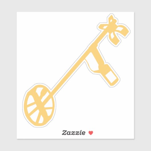 Detectorist Metaal Detecteren Sticker (Vel)