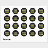 Detectorist Metalen Detector Gift Idee Ronde Sticker (Vel)