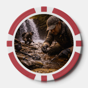 Detectorist Schatjager Grafisch Poker Chips