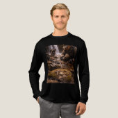 Detectorist Schatjager Grafisch Tri-Blend Shirt (Voorkant)