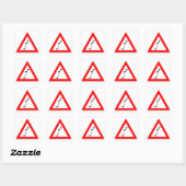 Detectorist - Sondengänger - Metal detecting Vierkante Sticker (Vel)