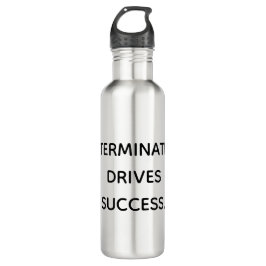 Determination Drives Success Motivational  Waterfles