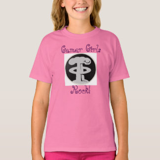 Deth Grip Gaming's Gamer Girls Rock Kinder T-Shirt