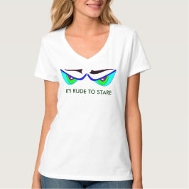 DETI IS ONBESCHOFT OM TE STAREN MONSTER OGEN t-shi T-shirt