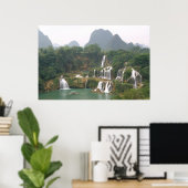 Detian Waterfall, China Framed Photo Print (Thuiskantoor)