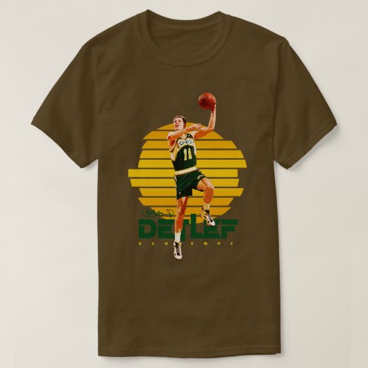 Detlef Schrempf T-shirt (Design voorkant)