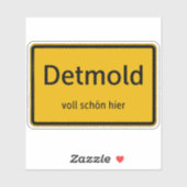 Detmold Aufkleber Sticker Autoaufkleber (Vel)