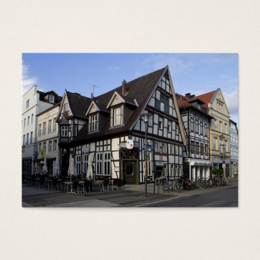 Detmold in Duitsland Visitekaartje (Voorkant)