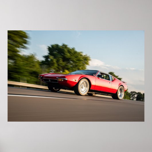 Detomaso Pantera Poster (Voorkant)